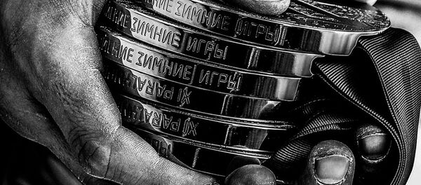 Медали Паралимпиады 2014 в лыжных гонках и биатлону в руках Романа Петушкова - Sputnik Moldova-România