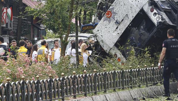Взрыв бомбы в центре Стамбула - Sputnik Молдова