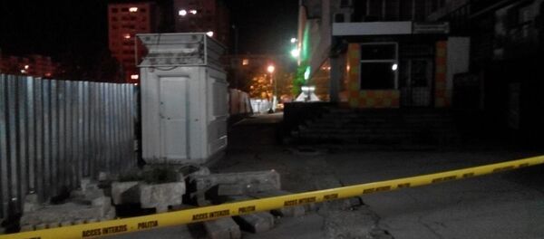 Стройка в Кишиневе, на улице Мирона Костина - Sputnik Молдова