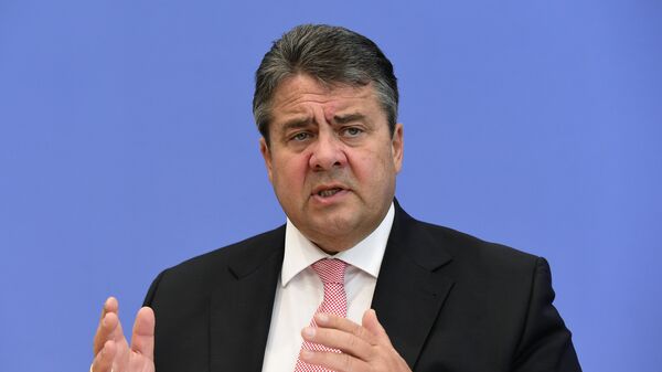 Глава министерства экономики и энергетики Германии Зигмар Габриэль - Sputnik Moldova-România