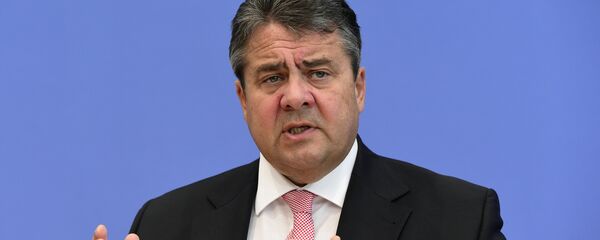 Глава министерства экономики и энергетики Германии Зигмар Габриэль - Sputnik Moldova-România