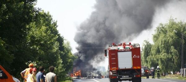 Explozie TIR - Sputnik Moldova