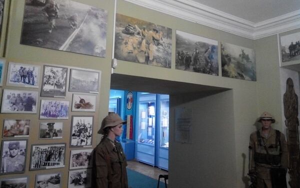 Экспозиция, посвященная Афганской войне, Центр военной истории в Кишиневе - Sputnik Молдова
