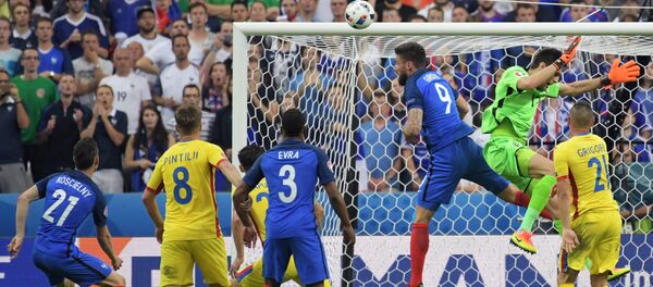 Футбол. Чемпионат Европы - 2016. Матч Франция - Румыния Футбол. Чемпионат Европы - 2016. Матч Франция - Румыния - Sputnik Moldova