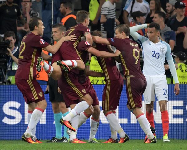 Футбол. Чемпионат Европы - 2016. Матч Англия - Россия - Sputnik Moldova