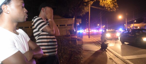 Очевидцы массовой стрельбы в ночном клубе в городе Орландо (штат Флорида, США) - Sputnik Moldova