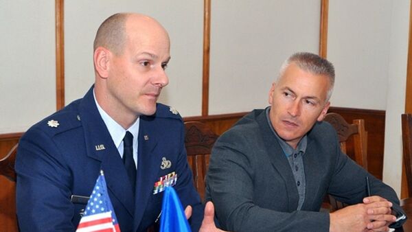 Locotenent-colonelul din SUA, Brendan C. Barlett - Sputnik Moldova