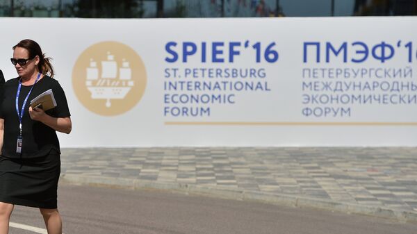 Подготовка к открытию Петербургского экономического форума - Sputnik Moldova