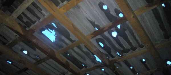 Ploaie cu grindină de mărimea unui ou de găină, seara zilei de 18 iunie 2016, imagine postată de Vitalie Jereghi - Sputnik Moldova