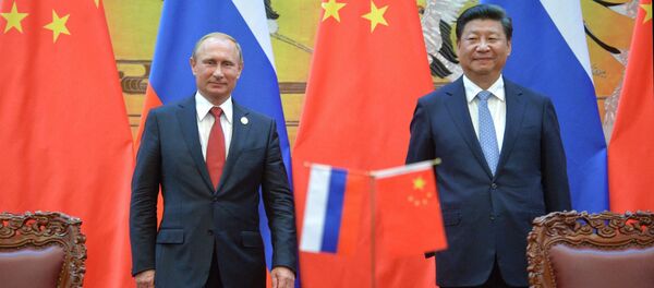 Визит президента РФ В.Путина в Китайскую Народную Республику. Архивное фото. - Sputnik Moldova