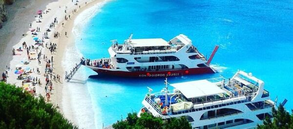 Plajă Grecia - Sputnik Moldova-România