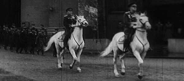 Москва, Красная Площадь, 24 июня 1945 года. Парад Победы в архивных кадрах - Sputnik Молдова