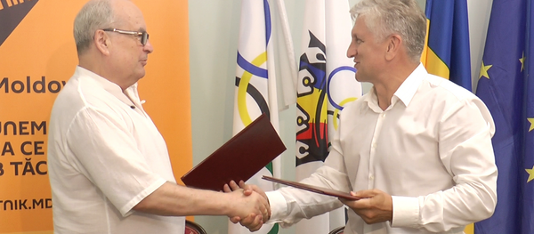 Агентство Sputnik подписало соглашение об информационном сотрудничестве с НОК Молдова - Sputnik Moldova