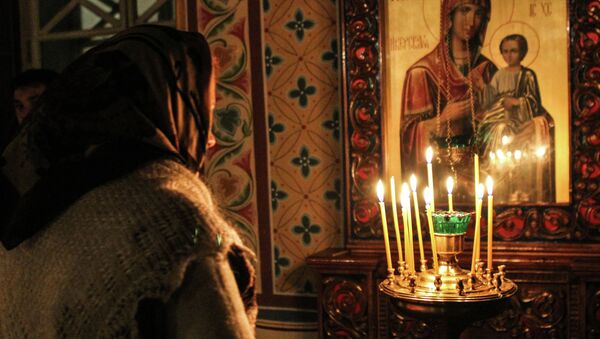 Рождество Христово в Богоявленском Кафедральном соборе - Sputnik Молдова