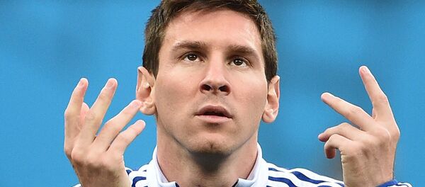 Игрок сборной Аргентины Лионель Месси. Игрок сборной Аргентины Лионель Месси. - Sputnik Молдова