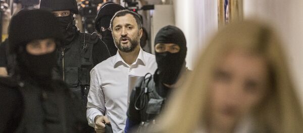 Vlad Filat la Judecătoria Buiucani, 27 iunie 2016 - Sputnik Moldova