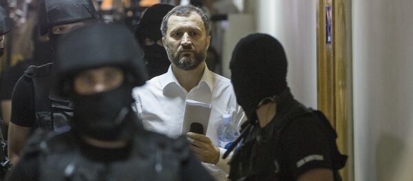 Vlad Filat la Judecătoria Buiucani, 27 iunie 2016 - Sputnik Молдова