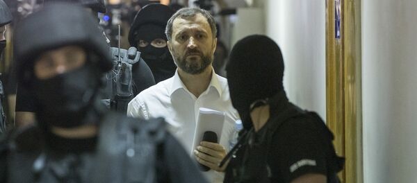 Vlad Filat la Judecătoria Buiucani, 27 iunie 2016 - Sputnik Moldova