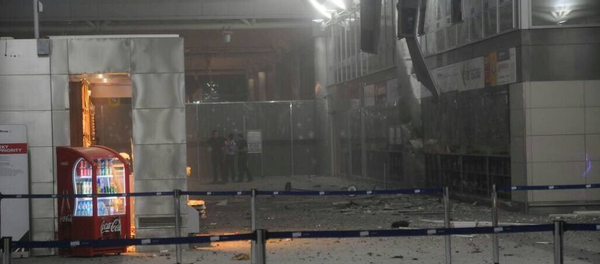 Saldırının ardından İstanbul Atatürk Havalimanı - Sputnik Молдова