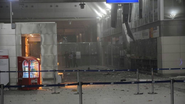 Saldırının ardından İstanbul Atatürk Havalimanı - Sputnik Молдова