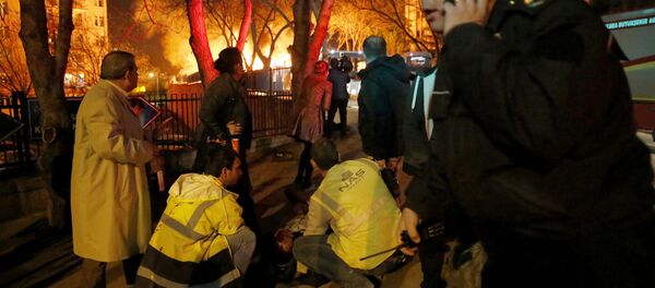 17 февраля 2016 года прогремел взрыв на оживленном перекрестке в центре Анкары - Sputnik Молдова