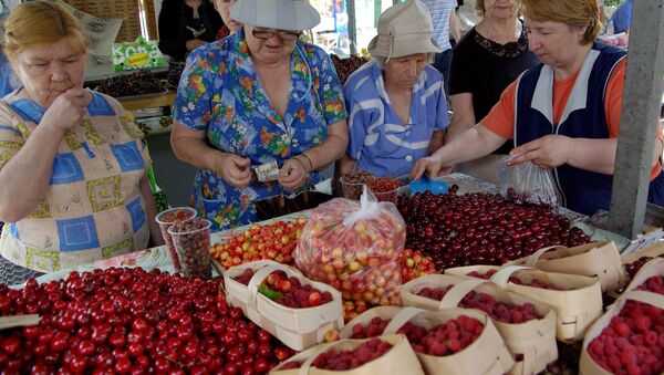 Продовольственный рынок Ростова-на-Дону - Sputnik Moldova-România