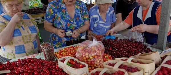 Продовольственный рынок Ростова-на-Дону - Sputnik Moldova