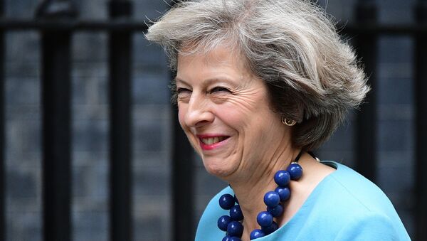 British Home Secretary Theresa May arrives to attend a cabinet meeting at 10 Downing Street in central London on June 27, 2016. - Sputnik Moldova-România