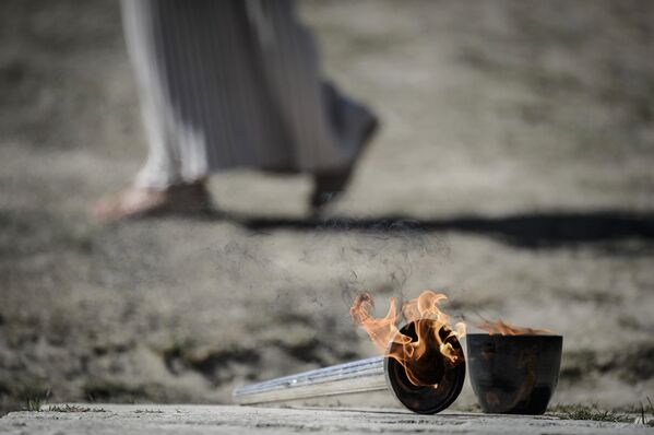 Репетиция церемонии зажжения Олимпийского огня - Sputnik Молдова