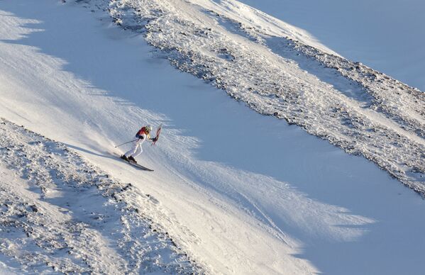 Эстафета Олимпийского огня. Авачинская Сопка - Sputnik Молдова