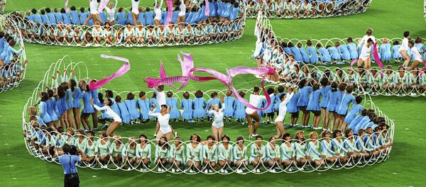 ОЛИМПИАДА-80 ЗАКРЫТИЕ ЛУЖНИКИ - Sputnik Молдова