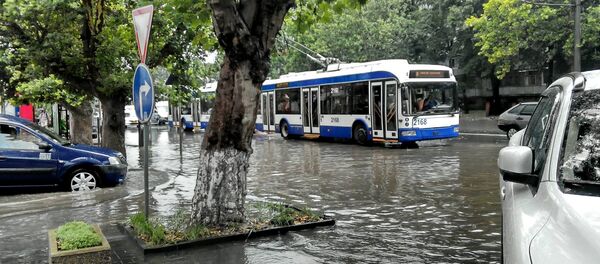 Последствия ливня в Кишиневе Последствия ливня в Кишиневе - Sputnik Молдова