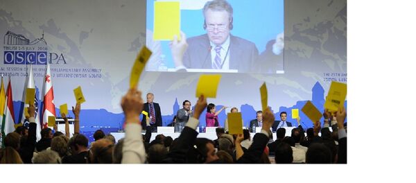 Сессия ПА ОБСЕ в Тбилиси. Сессия ПА ОБСЕ в Тбилиси. - Sputnik Молдова
