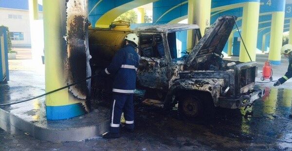 incendiu, pompieri - Sputnik Moldova