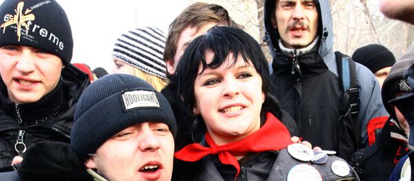 Похороны лидера группы Гражданская оборона - Sputnik Молдова