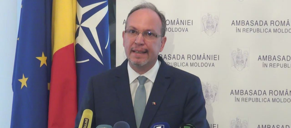 Daniel Ioniță la prima sa conferință de presă în calitate de ambadasor al României în Republica Moldova - Sputnik Moldova
