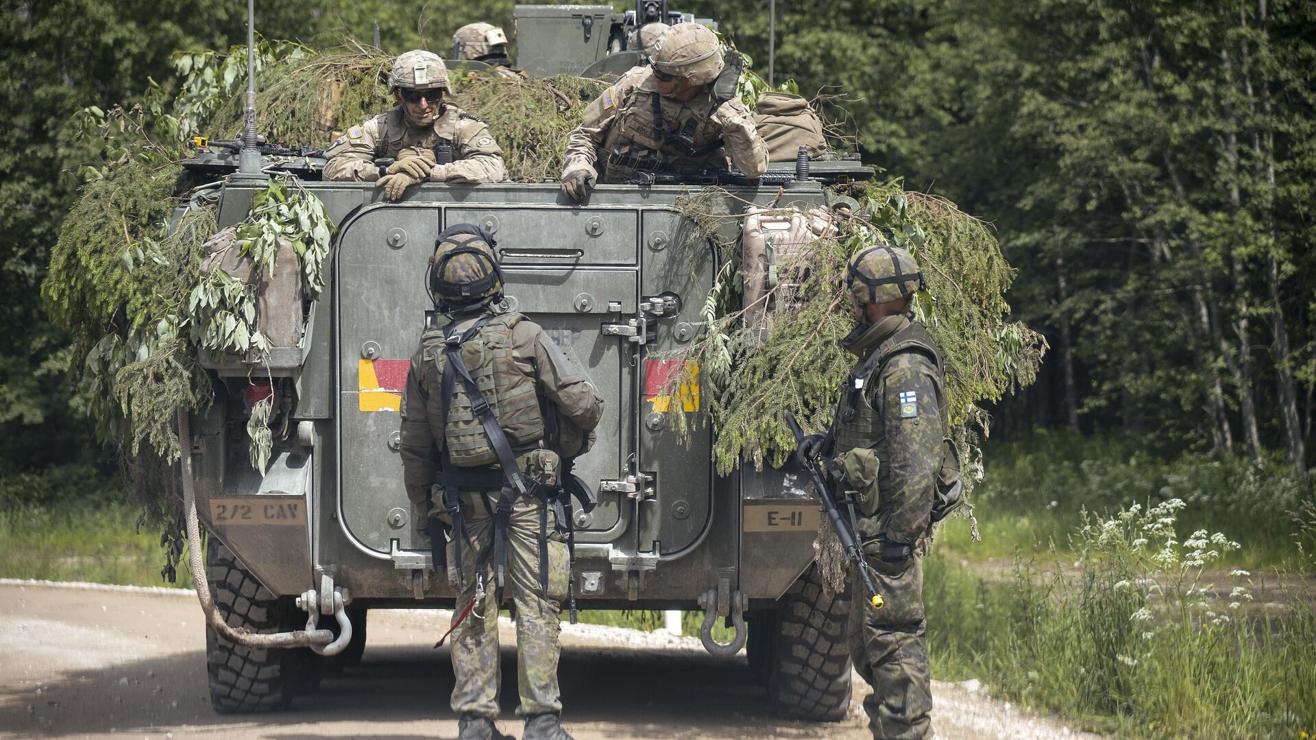 NATO holds Saber Strike exercise 2016 in Estonia - Sputnik Moldova-România, 1920, 09.04.2023