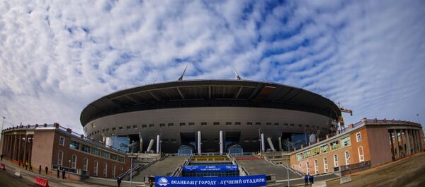 Визит FIFA и Оргкомитета Россия-2018 на стадион Зенит-Арена - Sputnik Молдова