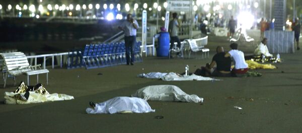 На месте теракта в Ницце - Sputnik Молдова