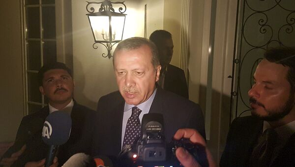 Президент Турции Тайип Эрдоган - Sputnik Молдова