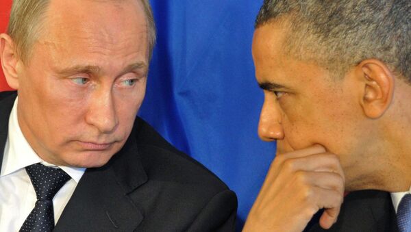 Vladimir Putin og Barack Obama - Sputnik Moldova