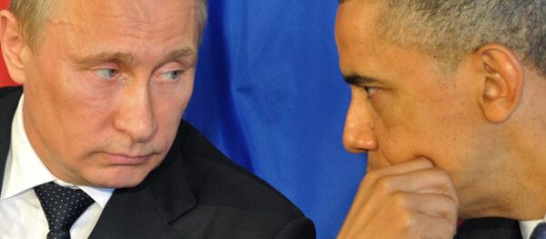 Vladimir Putin og Barack Obama - Sputnik Moldova