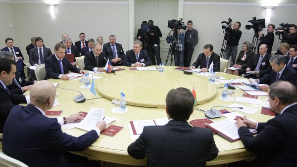 Заседание Высшего органа Таможенного союза России, Белоруссии и Казахстана на уровне глав правительств - Sputnik Moldova
