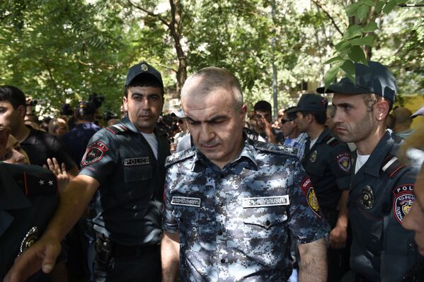 Заместитель начальника Полиции Армении Унан Погосян. - Sputnik Молдова