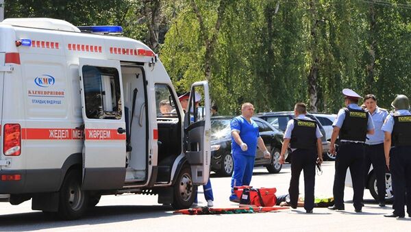 Убийство полицейского в Алматы - Sputnik Молдова