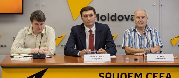 Евгений Паскарь, Владимир Односталко, Анатолий Рожко - Sputnik Молдова