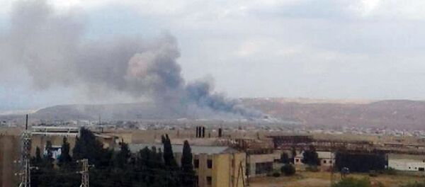 Взрыв в заводе Араз в городе Ширван - Sputnik Moldova