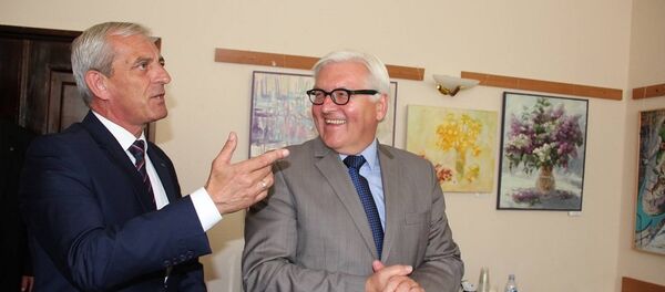 визит в Тирасполь главы МИД Германии и действующего председателя ОБСЕ  Штайнмайера - Sputnik Молдова