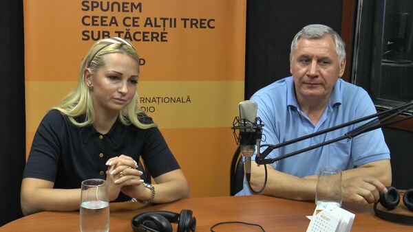 Марина Таубер и  Павел Мидриган - Sputnik Moldova-România