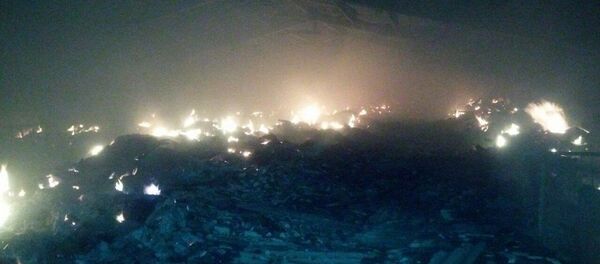 Пожар в Маркулештах - Sputnik Moldova